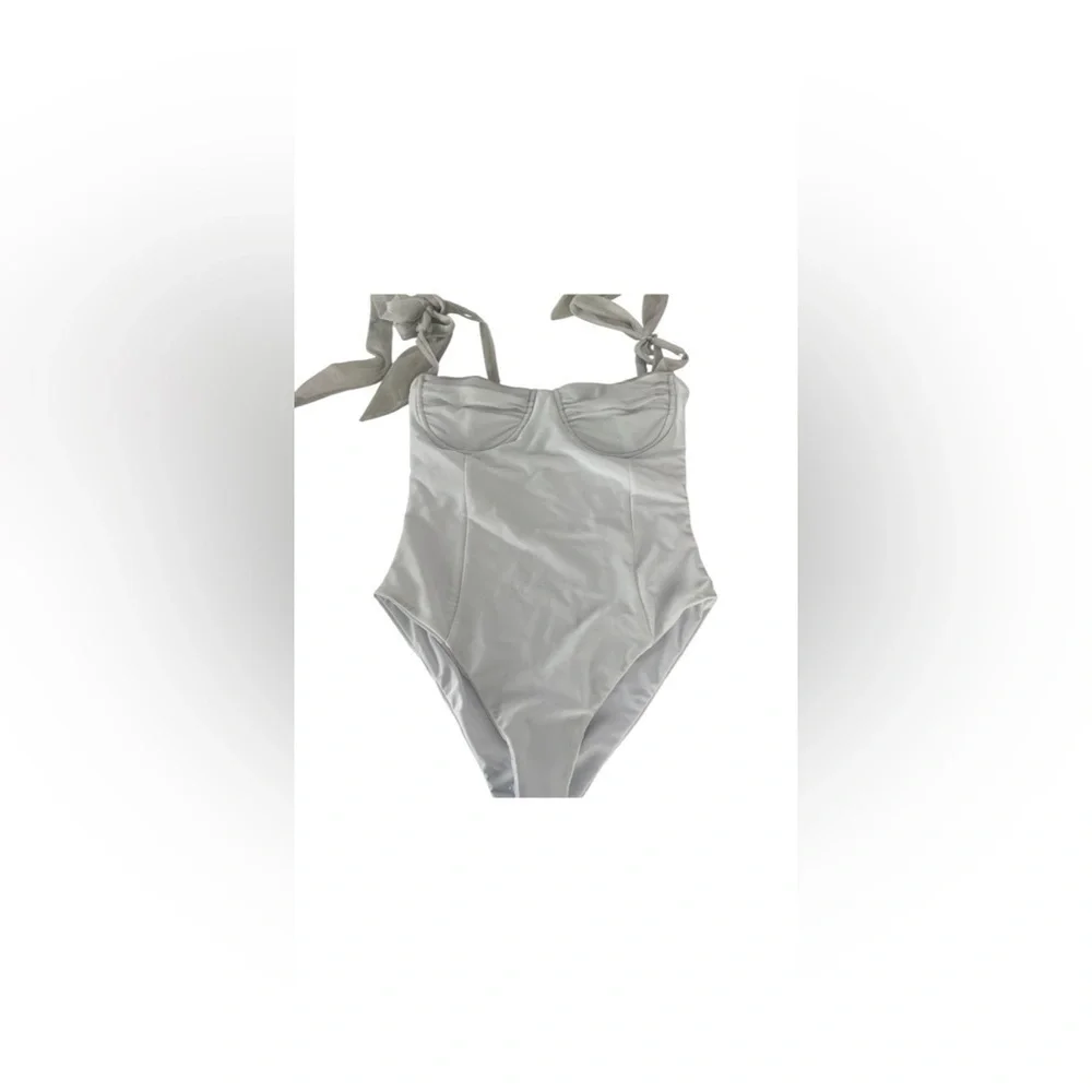 Beach Riot Dede Swimsuit White XL B2028